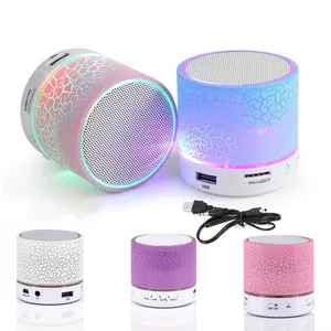 Mini haut-parleurs lumineux led, sans fil, portable, étanche, pour dj, basse, pour la douche, pour home cinéma