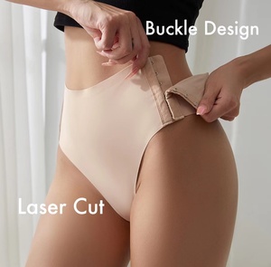 Ropa interior de Tanga de Mujer sin rastro para la máxima comodidad Bragas sexy Cierre de hebilla de metal lateral Fácil de desvestir - Product Image 2
