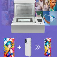 Machine de sublimation sous vide 3D DAQIN pour coques de téléphone, moule de coque de téléphone portable, gabarit PC 2-en-1, coque étanche, coque antichoc, support de sublimation vierge