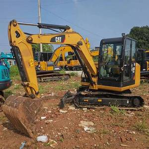 Excavadora de orugas mini Caterpillar 305.5E2 (95% nueva) con orugas de goma y garra, excavadora agrícola usada en venta - Product Image 3