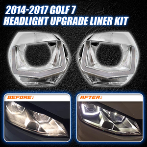 Kits d'installation rapide Taochis Pièces interchangeables pour VW <span class=keywords><strong>Golf</strong></span> <span class=keywords><strong>7</strong></span> 2014-2017 Single U couleur <span class=keywords><strong>blanc</strong></span> + jaune - Product Image 6
