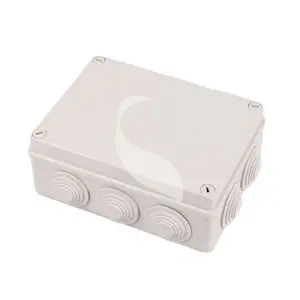 IP65 Waterproof Junction Box With Rubber Seal Electrical Boxes Plastic Outdoor Enclosure