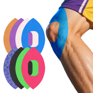 Xuyên biên giới trước khi cắt bông đàn hồi thể thao Băng khum đầu gối pad với cố định hỗ trợ chống ma sát thể thao Băng bán buôn - Product Image 1