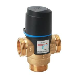 Robinet mélangeur thermostatique en laiton Yuhuan, directement de l'usine, pour chauffe-eau solaires et chauffage par le sol, pièces de qualité pour chauffe-eau - Product Image 3