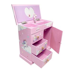 Caja Musical Giratoria Estilo Guardarropa Vintage de Papel Ecológico con Canción Personalizada, Organizador de Joyas para Dormitorio, ¡Gran Venta! - Product Image 6