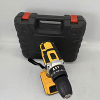 Ensemble de perceuse-visseuse sans fil 20V, kit de tournevis électrique, batterie lithium-ion, perceuse à percussion avec accessoires