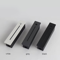 Lampe murale moderne en aluminium pour escaliers, avec détecteur de mouvement, LED encastrée pour la maison et le bureau - Dimmable, CRI élevé 90, 3000K/4000K