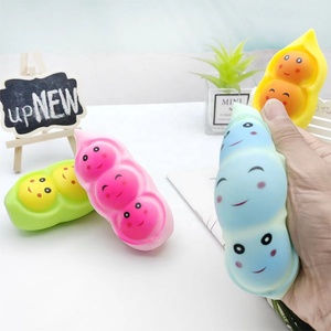 Divertidos Juguetes de Guisantes de TPR para Apretar, Suaves y Antiestrés, Lindos Juguetes de Guisantes para Niños - Product Image 4