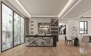 Индивидуальный современный дизайн, 3 спальни, модульная сборная вилла, легкий стальной сборный дом, оцинкованный стальной сборный дом - Product Image 2