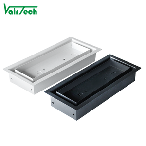 Grille de sol 4x10 en acier robuste, haute performance de ventilation, design moderne et élégant, compatible avec les inserts carrelage et <span class=keywords><strong>bois</strong></span>, couvercles de ventilation pour sols. - Product Image 3