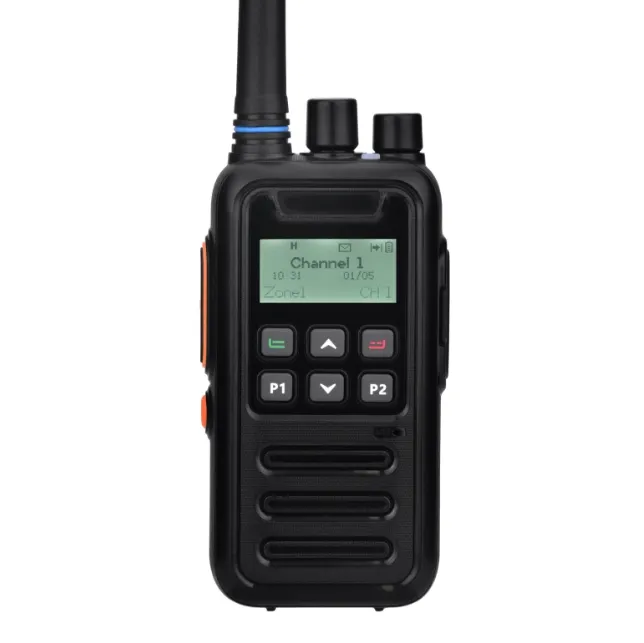 HYDX-D510 4W 1000CH Scanner Digital Walkie Talkie Radios Large Battery Crystal Sound DMR 2 Way Radio With TDMA