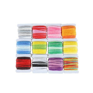 Nouveauté Kit de couture DIY 3 couches point de croix <span class=keywords><strong>fil</strong></span> de <span class=keywords><strong>broderie</strong></span> 192 couleurs avec <span class=keywords><strong>fil</strong></span> <span class=keywords><strong>métallique</strong></span> tissage coffret en plastique - Product Image 5