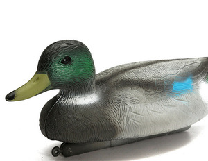 Señuelo de pato de plástico flotante para decoración de jardín y Villa al aire libre para piscina y caza para tipo Cuervo - Product Image 2