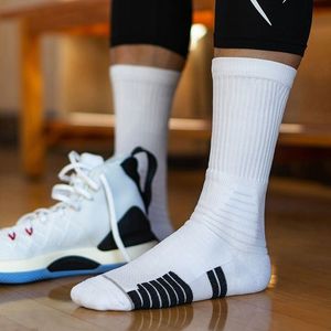 Athletic Socks High-top Basketball Cotton Breathable Terry Sole Men's Sports Socks Adult Size - Product Image 1