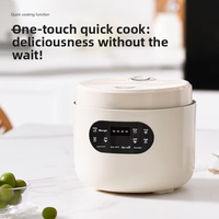 Cuisinière à riz électrique mini 3L avec contrôle par micro-ordinateur, cuve antiadhésive, multifonction, intelligente, pour la cuisine à domicile