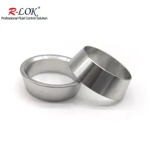 China Supplier Instrument Compression Tube Fitting SS316 Stainless Steel Double Twin Ferrules Front Back Ferrule High Pressure