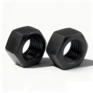 Tuerca Hexagonal Negra de Acero al Carbono de Alta Calidad, Grado de Resistencia 4/<span class=keywords><strong>5</strong></span>/6/8/10/12, UNC UNF 3/16 1/2 <span class=keywords><strong>5</strong></span>/32, DIN934 - Product Image 3