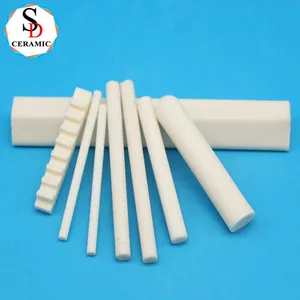 Manufacturer Custom Ceramic Rod Wear And Corrssion Resistant Alumina Ceramic Zirconia Ceramic Sharpening Rod/Stick