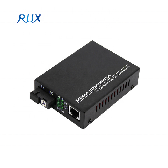Ftth 10/100M RJ45 Port 20km Gigabit Ethernet Fiber Optic Media Converter