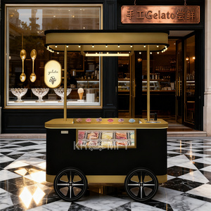 Camion de restauration rapide mobile entièrement équipé 2025, hot-dogs, café, glaces, camionnette avec cuisine complète à vendre - Product Image 3