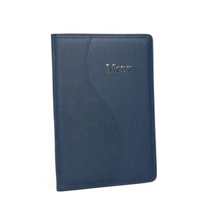 Porte-menu de restaurant personnalisé à deux panneaux avec bande élastique, couleurs variées, faible MOQ - Product Image 1