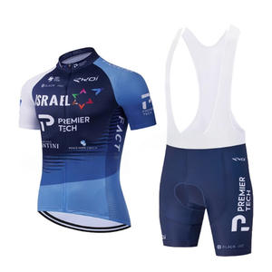 2025 été à manches courtes respirant <span class=keywords><strong>cyclisme</strong></span> costume ensemble vêtements <span class=keywords><strong>de</strong></span> sport <span class=keywords><strong>de</strong></span> plein air <span class=keywords><strong>Tour</strong></span> <span class=keywords><strong>De</strong></span> <span class=keywords><strong>France</strong></span> <span class=keywords><strong>cyclisme</strong></span> équipe <span class=keywords><strong>cyclisme</strong></span> costume bleu - Product Image 2