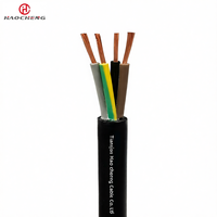 Kabel Tambang Multicore Fleksibel Berlapis Karet Tembaga MZ untuk Bor Listrik Bawah Tanah 0.3/0.5kV