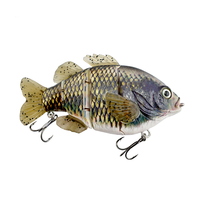 Leurre de pêche Bellance 130mm 63g, leurre de simulation multi-sections pour eau douce en ABS, article très demandé