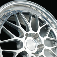 Jantes en alliage forgé sur mesure, finition brossée et polie, design concave