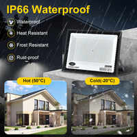 Reflector LED CET-165 de Alta Venta, Resistente al Agua IP65/66/67, Proyector para Exteriores, Certificado CE, de 10W a 300W