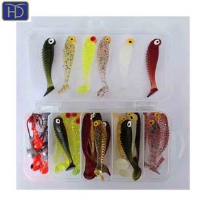 HYD, оптовая продажа, новый набор приманок из АБС-пластика, корень хвоста, 24 шт., набор рыболовных приманок, коробка, рыболовная приманка, производитель - Product Image 5