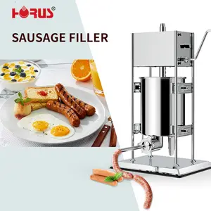 Horus 15L manual filling maker stuffer sausages making commercial professional machine filler