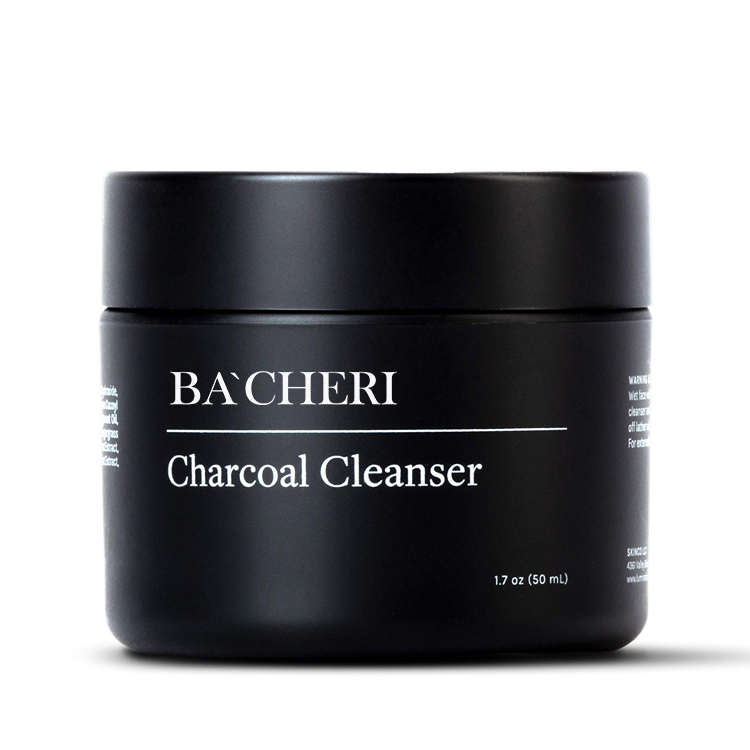 Частная торговая марка для мужчин, уход за кожей, против акне, контроль жирности, глубокое очищение лица, моющее средство для лица с древесным углем для мужчин