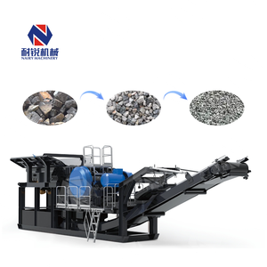 מפעל מצבר מחצבה אבן אדמת אבן רסק מחיר חצץ 200-300 tph לבן לסת הודו - Product Image 2