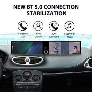 <span class=keywords><strong>Autoradio</strong></span> MOOKAKA double écran 12,<span class=keywords><strong>3</strong></span> pouces pour Renault <span class=keywords><strong>Clio</strong></span> <span class=keywords><strong>3</strong></span> 2005-2014, CarPlay sans fil, écran tactile, lecteur vidéo, 4G Android 14, GPS - Product Image 3