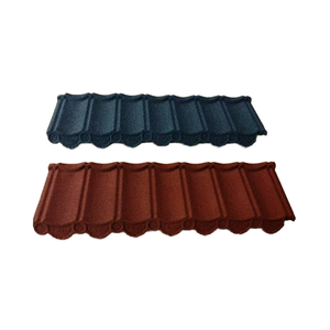 Tejas Metálicas con Recubrimiento de Piedra de Alta Calidad, Estilo <span class=keywords><strong>Pizarra</strong></span>, Resistentes al Fuego, Ligeras y Duraderas, de Acero Galvanizado para Techos de Casas Modernas - Product Image 3