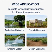 Convertisseur de fréquence solaire triphasé 380V 5,5KW 7,5KVA avec MPPT pour pompage d'eau solaire, idéal pour l'irrigation agricole
