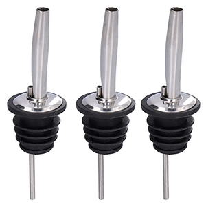 Bulk Stainless Steel Reusable Eco-Friendly Durable <b>Wine</b> Pourer Pouring Spouts Liquor <b>Wine</b> Syrup Olive Oil Spirits Barware - Product Image 1