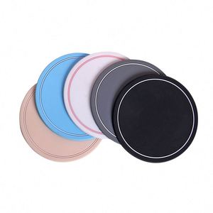 <b>Cheap</b> Wholesale Custom logo Silicone Mat Soft Pvc Rubber Round Cup coaster for Drinks - Product Image 1