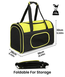Bolsa de Transporte Plegable <span class=keywords><strong>para</strong></span> Gatos, Aprobada por Aerolíneas, Bolsa de Viaje <span class=keywords><strong>para</strong></span> Mascotas con Laterales Suaves, <span class=keywords><strong>para</strong></span> Asiento de Coche, Venta al Por Mayor OEM - Product Image 4