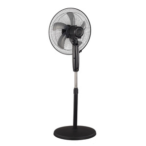 <span class=keywords><strong>Ventilateur</strong></span> sur pied en plastique de 16 pouces, boîtier antichoc, base antidérapante robuste, oscillation à 3 vitesses, <span class=keywords><strong>silencieux</strong></span> (<36 dB) <span class=keywords><strong>pour</strong></span> la maison, le salon, la <span class=keywords><strong>chambre</strong></span> à coucher - Product Image 2