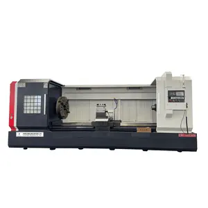 Kích thước lớn nhiệm vụ nặng nề CNC máy tiện thủy lực bốn hàm Chuck CNC Khắc Máy tiện