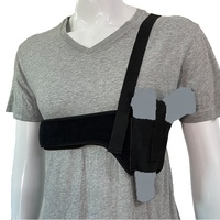 Étuis tactiques personnalisés en néoprène, holster universel dissimulé pour arme à feu, à porter sur le ventre ou l'épaule, pour accessoires de chasse