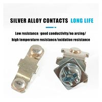 Interruptor Rotatorio de Leva 2P-8 Terminales con Función de Bloqueo, Ideal para Inversión de Motor, Distribución de Energía y Selección de Circuitos