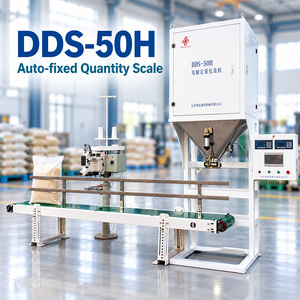 Machine d'ensachage robuste avec codage et couture DDS-50H 5-50kg 1kW pour usine <span class=keywords><strong>de</strong></span> traitement des céréales Garantie 1 an - Product Image 1