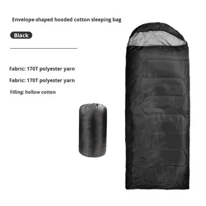 <span class=keywords><strong>Saco</strong></span> de <span class=keywords><strong>Dormir</strong></span> de Poliéster Resistente a la Suciedad para Acampar al Aire Libre en Invierno, para Adultos, con una Longitud de 190+30 cm, para Viajes y Senderismo - Product Image 4