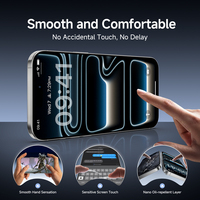 Protecteur d'écran transparent 2,5D en verre trempé incassable pour iPhone 17 Pro Max, dureté 9H