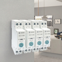 Interrupteur intelligent WiFi Smartlife pour maison intelligente, disjoncteur avec compteur d'énergie 0-63A, mesure Kwh, surveillance, minuterie, relais