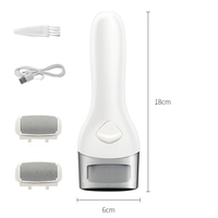 Lime à pieds électrique avec écran numérique, lavable à l'eau, éliminateur automatique de peaux mortes et de callosités, ensemble de coupe-pieds rechargeable