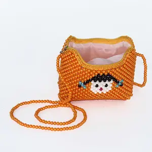New Fashion Many Colors Chic Hand Beaded Women's Messenger Bags Beading Handbags For Girl